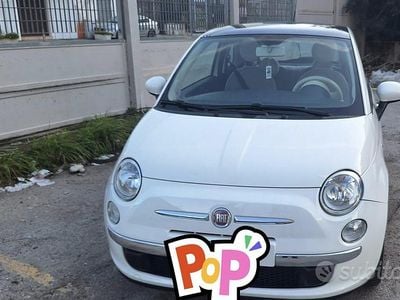 Usata Fiat 500 Lounge 69 CV (50 kW) 2010 Bianco Utilitaria