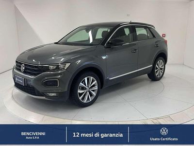 Usata VW T-Roc Style 110 CV (80 kW) 2021 Grigio SUV