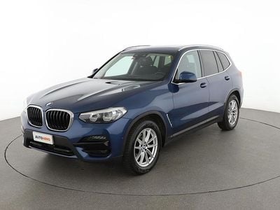 Begagnad BMW X3 Advantage 190 HK (139 kW) 2021 Blå SUV