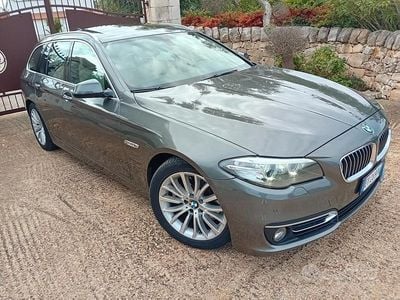 Usata BMW 520 Luxury Line 183 CV (134 kW) 2014 Grigio Station wagon