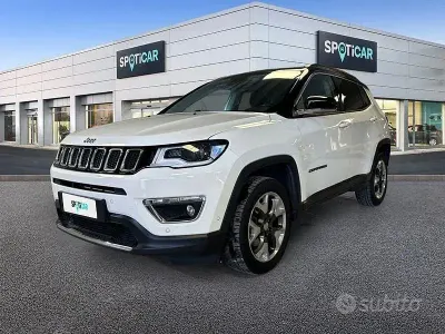 Usata Jeep Compass Limited 170 CV (125 kW) 2019 Bianco SUV