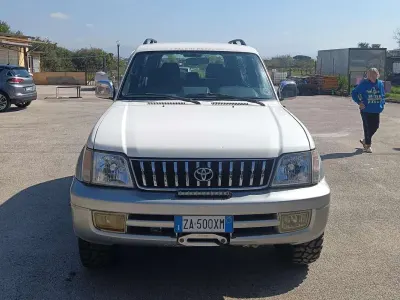 Gebraucht Toyota Land Cruiser 125 PS (91 kW) 1999 Weiß SUV