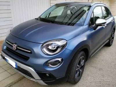 Usata Fiat 500X 95 CV (69 kW) 2019 Bluazzurro SUV