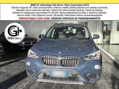 Usata BMW X1 Advantage 150 CV (110 kW) 2015 Grigio SUV