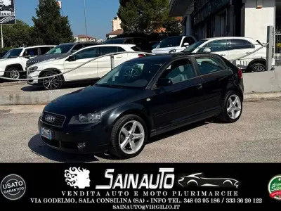 Usata Audi A3 Attraction 140 CV (102 kW) 2004 Grigio Utilitaria