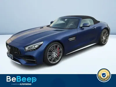 Usata Mercedes AMG GT AMG 557 CV (409 kW) 2020 Blu pastello Cabrio