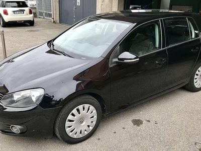 Usata VW Golf VI 105 CV (77 kW) 2010 Nero Utilitaria