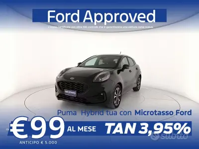 Begagnad Ford Puma ST-Line 125 HK (91 kW) 2022 Svart SUV