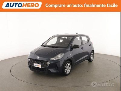 Usata Hyundai i10 Advanced 66 CV (48 kW) 2022 Grigio Utilitaria