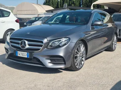 Usata Mercedes E220 Premium Plus 194 CV (142 kW) 2019 Grigio Station wagon