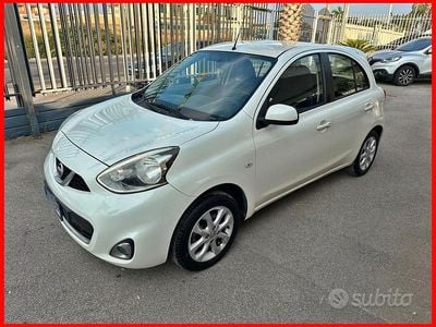 Usata Nissan Micra Acenta 80 CV (58 kW) 2015 Bianco Utilitaria