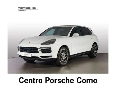Usata Porsche Cayenne 441 CV (324 kW) 2019 Bianco carrara SUV