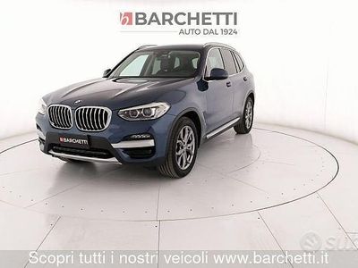 Usata BMW X3 xLine 190 CV (139 kW) 2021 Blu SUV