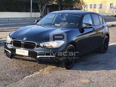 Usata BMW 116 Advantage 116 CV (85 kW) 2015 Nero Utilitaria