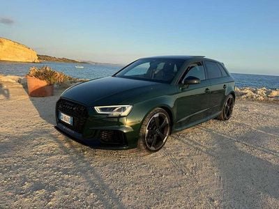 Usata Audi RS3 Ambiente 400 CV (294 kW) 2020 Verde Berlina