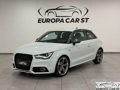 Usata Audi A1 Ambition 90 CV (66 kW) 2012 Bianco Berlina
