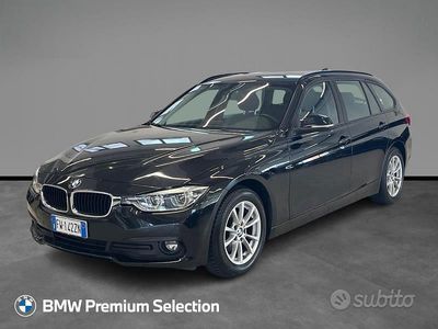Usata BMW 318 Advantage 150 CV (110 kW) 2019 Nero Station wagon