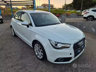 Usata Audi A1 Ambition 105 CV (77 kW) 2013 Bianco Utilitaria