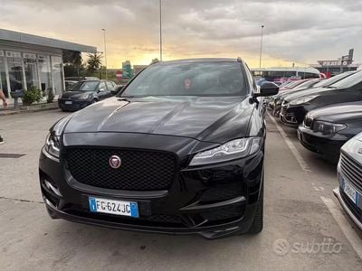 Brugt Jaguar F-Pace R-Sport 180 HK (132 kW) 2017 Sort SUV