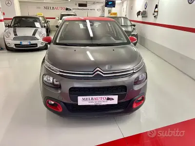 Usata Citroën C3 Shine 75 CV (55 kW) 2018 Grigio Utilitaria