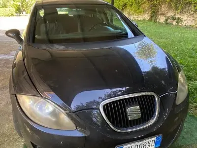 Käytetty Seat Leon 110 HP (80 kW) 2008 Musta Viistoperä