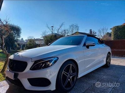 Usata Mercedes C180 2019 Bianco Cabrio