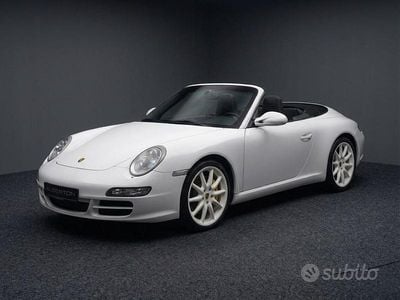 Usata Porsche 911 Carrera 4S Cabriolet 355 CV (261 kW) 2006 Bianco Cabrio