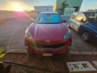 Usata Kia Sportage 115 CV (84 kW) 2018 Rosso SUV