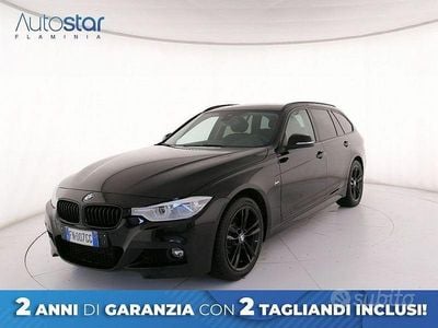 Usata BMW 320 Sport Line 190 CV (139 kW) 2018 Nero Station wagon