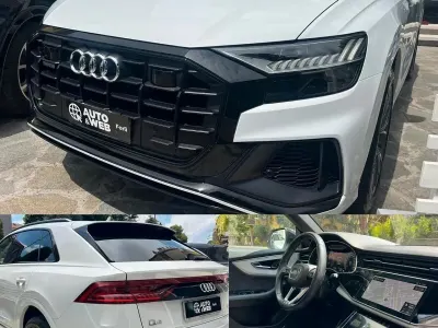 Usata Audi Q8 Sport 286 CV (210 kW) 2019 Bianco SUV