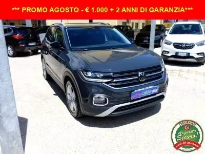 Usata VW T-Cross Style 110 CV (80 kW) 2021 Grigio SUV