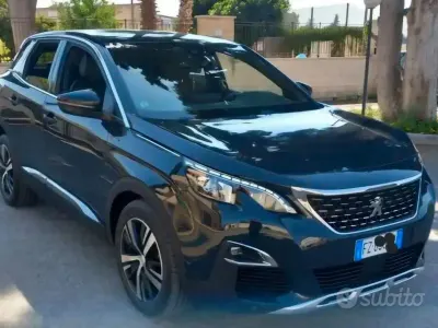 Usata Peugeot 3008 GT-line 130 CV (95 kW) 2019 Blu SUV