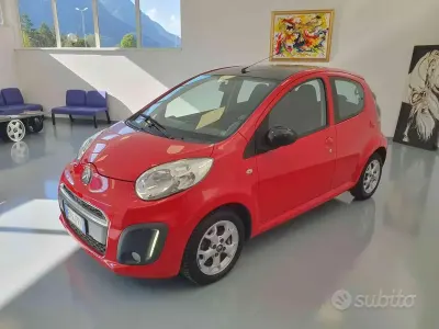 Usata Citroën C1 68 CV (50 kW) 2014 Rosso Utilitaria
