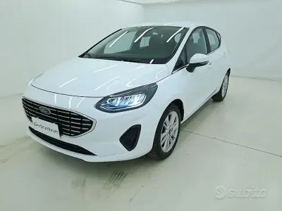 Usata Ford Fiesta Titanium 75 CV (55 kW) 2022 Bianco Utilitaria