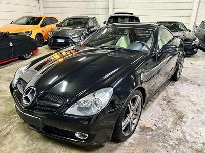 Usata Mercedes SLK200 2LOOK Edition 184 CV (135 kW) 2009 Nero Cabrio