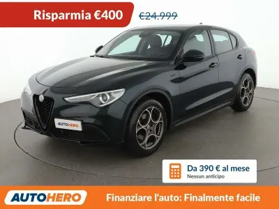 Usata Alfa Romeo Stelvio Sprint 190 CV (139 kW) 2022 Verde SUV