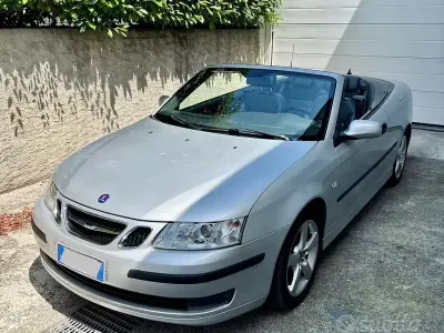 Usata Saab 9-3 Cabriolet Vector 150 CV (110 kW) 2005 Grigio Cabrio
