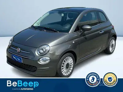 Usata Fiat 500 Lounge 69 CV (50 kW) 2018 Antracite metallizzato Berlina