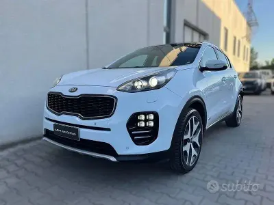 Usata Kia Sportage GT-Line 185 CV (136 kW) 2016 Bianco SUV