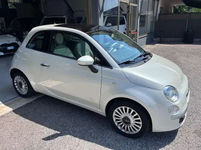 Usata Fiat 500 Lounge 69 CV (50 kW) 2013 Bianco Utilitaria
