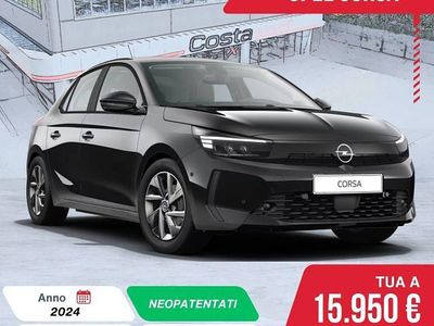 Usata Opel Corsa Edition 100 CV (73 kW) 2024 Nero Utilitaria