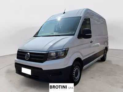 Usata VW Crafter 140 CV (102 kW) 2017 Bianco pastello Furgone