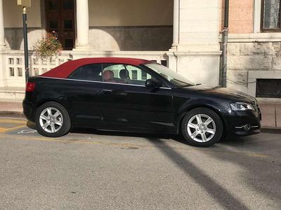 Usata Audi A3 Cabriolet Attraction 105 CV (77 kW) 2010 Nero Cabrio