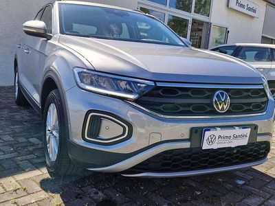 Usata VW T-Roc Life 150 CV (110 kW) 2022 Argento metallizzato SUV