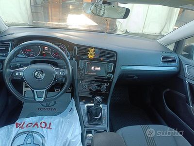 Usata VW Golf VII 110 CV (80 kW) 2017 Grigio Berlina