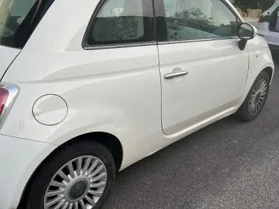 Usata Fiat 500 2009 Bianco Cabrio