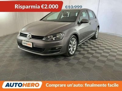 Usata VW Golf VII Executive 110 CV (80 kW) 2016 Bianco Berlina
