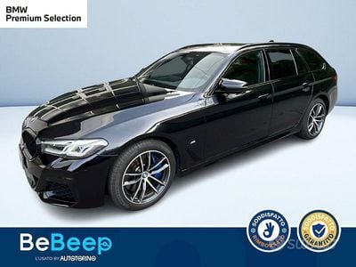 Usata BMW 530 M Sport 249 CV (183 kW) 2021 Nero metallizzato Station wagon