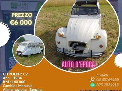 Usata Citroën 2CV 28 CV (20 kW) 1984 Bianco Berlina