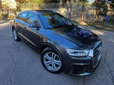 Usata Audi Q3 S-Line 150 CV (110 kW) 2017 Grigio metallizzato SUV